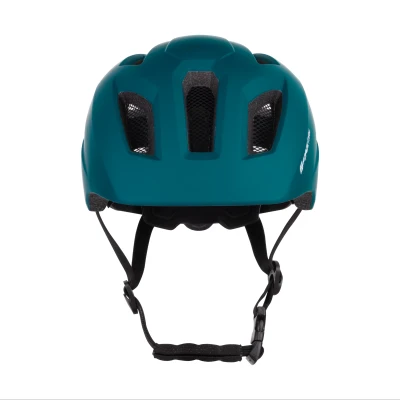 Force ZEBU s blikačkou petrolejová dětská cyklistická přilba