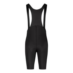 Force PURE černý cyklistický dres - dlouhý rukáv + Force ACTION černé cyklokraťasy