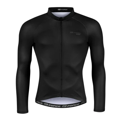 Force PURE černý pánský cyklistický dres - dlouhý rukáv POUZE M (VÝPRODEJ) Force PURE černý pánský cyklistický dres - dlouhý rukáv POUZE M (VÝPRODEJ)