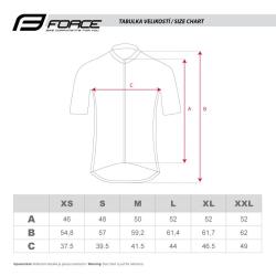Force PURE LADY petrolejový dámský cyklodres - kr. rukáv POUZE M (VÝPRODEJ)