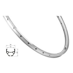 Force Ráfik CLASSIC 559x19 36 dier, strieborný Force Ráfik CLASSIC 559x19 36 dier, strieborný