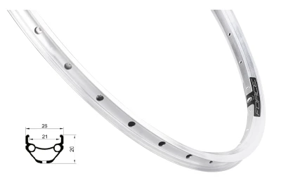 Force Ráfek PRIME 559x21, 32děr, stříbrný