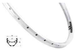 Force Ráfik PRIME 559x21, 36 dier, strieborný