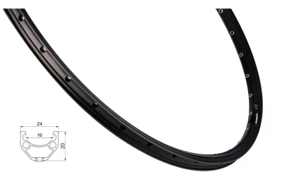 Force Ráfek XC BASIC DISC 622x19 36děr, černý