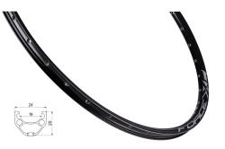 Force Ráfek XC BASIC DISC 622x19 36děr, černý Force Ráfek XC BASIC DISC 622x19 36děr, černý