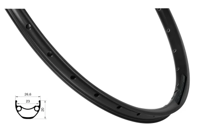 Force Ráfek XC DISC 584x23, 32děr, černý