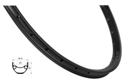 Force Ráfik XC DISC 584x23, 36 dier, čierny