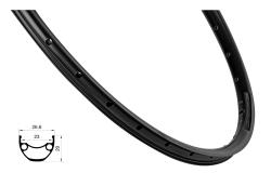 Force Ráfek XC DISC 622x23, 32děr, černý