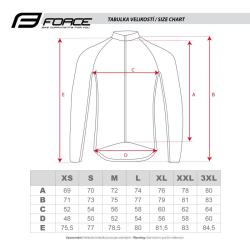 Force RECKLESS černo-červeno-modrý mtb dres - dl. rukáv + Force BLADE MTB červené šortky