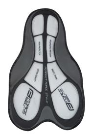 Force RECKLESS černo-červeno-modrý mtb dres - dl. rukáv + Force BLADE MTB červené šortky