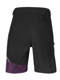 Force RECKLESS černo-růžovo-fluo mtb dres + Force STORM černo-růžové cyklokraťasy