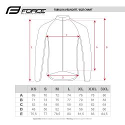 Force RECKLESS černo-červeno-modrý mtb dres - dl. rukáv