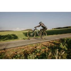 Force RECKLESS černo-oranžový mtb dres - dl. rukáv