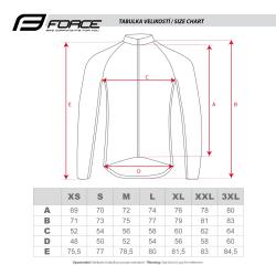 Force RECKLESS černo-oranžový mtb dres - dl. rukáv