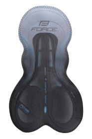 Force REFLEX LINE KID černé dětské cyklokalhoty s vložkou