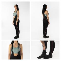 Force REFLEX LINE LADY černé dámské cyklokalhoty bez vložky