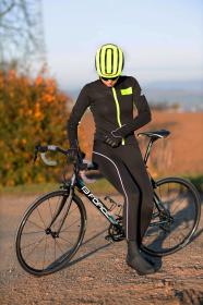 Force REFLEX LINE LADY černé dámské cyklokalhoty bez vložky