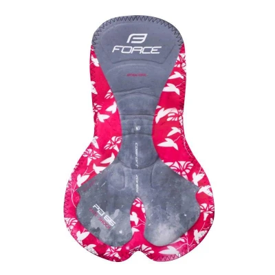 Force REFLEX LINE LADY černé dámské cyklokalhoty s vložkou POUZE M (VÝPRODEJ)