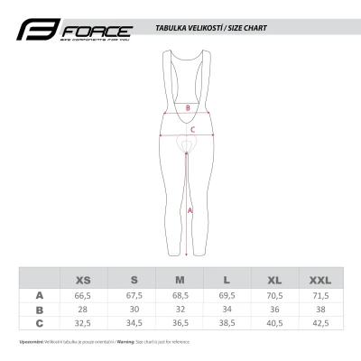 Force REFLEX LINE LADY černo-růžové dámské cyklokalhoty s vložkou POUZE M (VÝPRODEJ)