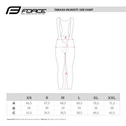 Force REFLEX LINE LADY černo-růžové dámské cyklokalhoty s vložkou