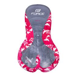 Force REFLEX LINE LADY černé dámské cyklokalhoty s vložkou