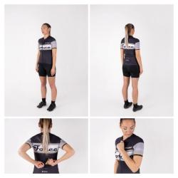 Force RETRO UNI černo-zlatý dres - kr. rukáv POUZE L (VÝPRODEJ)