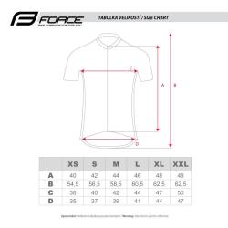 Force RETRO UNI černo-zlatý dres - kr. rukáv POUZE L (VÝPRODEJ)