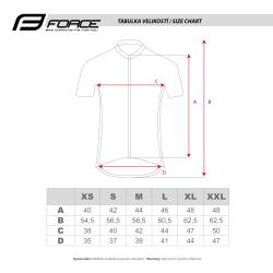 Force RETRO UNI černo-zlatý dres - kr. rukáv