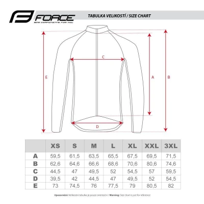 Force RIDGE černo-modrý cyklistický dres - dlouhý rukáv + Force STRIPE černo-modré cyklokraťasy