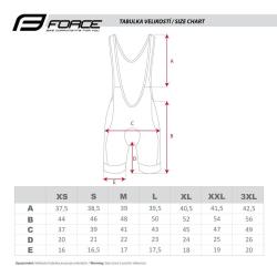 Force RIDGE černo-modrý cyklistický dres - dlouhý rukáv + Force STRIPE černo-modré cyklokraťasy