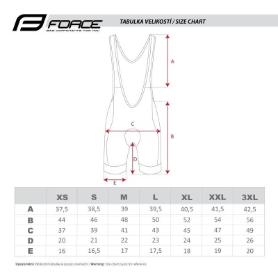 Force RIDGE černo-modrý cyklistický dres - dlouhý rukáv + Force STRIPE černo-modré cyklokraťasy