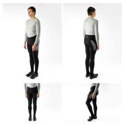 Force RIDGE černo-šedé pánské cyklokalhoty - s vložkou