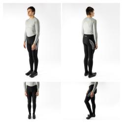 Force RIDGE černo-šedé pánské cyklokalhoty - s vložkou