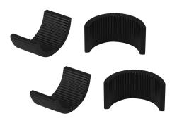 Force Riadiace nástavce FLAT rovné Al, čierne matné