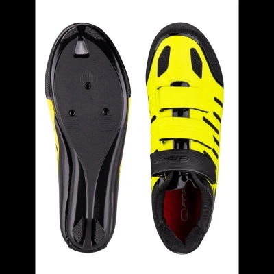 Force ROAD LASH fluo-černé cyklistické tretry POUZE EU 43 (VÝPRODEJ)