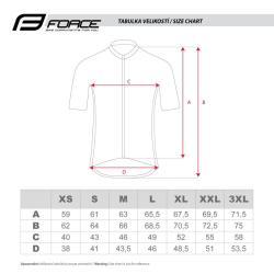 Force ROCK LADY černý dámský cyklistický dres -kr. rukáv POUZE S (VÝPRODEJ)