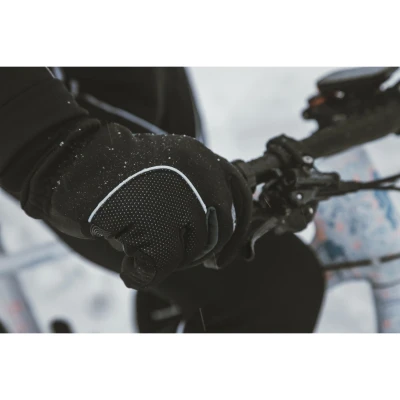 Force ARCTIC PRO černé zimní cyklorukavice