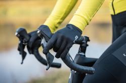 Force CALM černé cyklorukavice