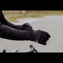 Force CALM černé cyklorukavice