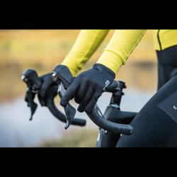 Force CALM černé cyklorukavice