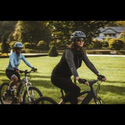 Force DARK čierne cyklistické rukavice
