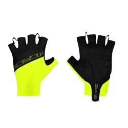 Force Rukavice EVEN bez zapínání - fluo-černé