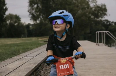 Force FUN KID modré dětské rukavice
