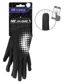 Force KID EXTRA jar-podzim čierne rukavice