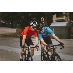 Force LINE šedo-černé cyklorukavice bez zapínání