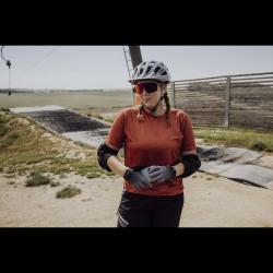 Force MTB ANGLE letní šedo-černé cyklorukavice