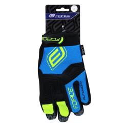 Force MTB AUTONOMY černo-modré rukavice