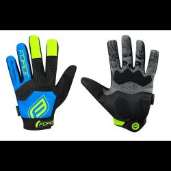 Force MTB AUTONOMY černo-modré rukavice