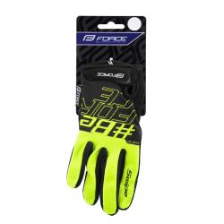 Force Rukavice MTB SWIPE černo-fluo letní