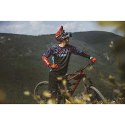 Force Rukavice MTB SWIPE červené letní